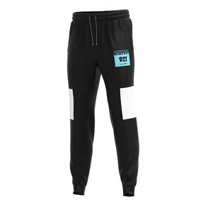 Pantalones de chándal unisex extragrandes de gran gramaje con estampado apilado para hombre, tallas grandes, al por mayor - Product Image 1