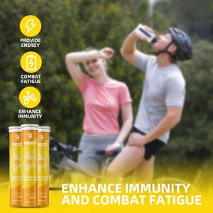 Comprimés effervescents OEM améliorant l'électrolyte Complexe stimulateur d'immunité pour adolescents et adultes Vitamine A + C + E pour soulager la fatigue - Product Image 4