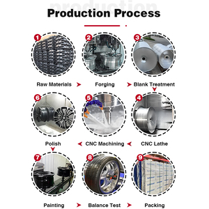 <span class=keywords><strong>16</strong></span> inch vành bánh xe vành 6*114.3-139.7 bánh xe hợp kim hành khách bánh xe đúc bánh xe hợp kim nhôm - Product Image 6