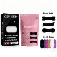 Bandes nasales anti-ronflement hypoallergéniques certifiées CE pour adultes - Utilisation sportive 66x19mm Tissu non tissé Durée de vie de 2 ans MSDS/Reach