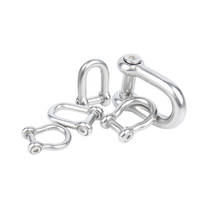 Manilles en acier inoxydable 316 pour gréement maritime, forgées, avec goupille hexagonale de 6 mm, type européen, anneaux en D, quincaillerie pour bateaux, yachts et navires - Product Image 6
