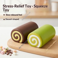 Jouet anti-stress en forme de pain, en PU, à rebond lent, doux au toucher, texture collante, design petit ours, pour enfants, Zhejiang