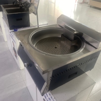 Friteuse électrique commerciale Hansu 15L à double température avec affichage numérique pour frites et snacks, contrôle de la température