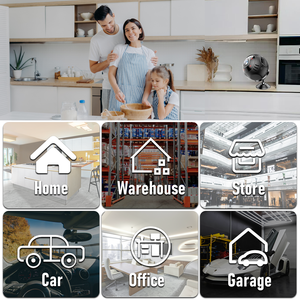 Telecamera di Sicurezza WiFi Mini 1080P 12MP con Visione Notturna, Rilevamento Movimento, Batteria 800mAh, Archiviazione MicroSD/Cloud per Casa/Auto/Garage - Product Image 2