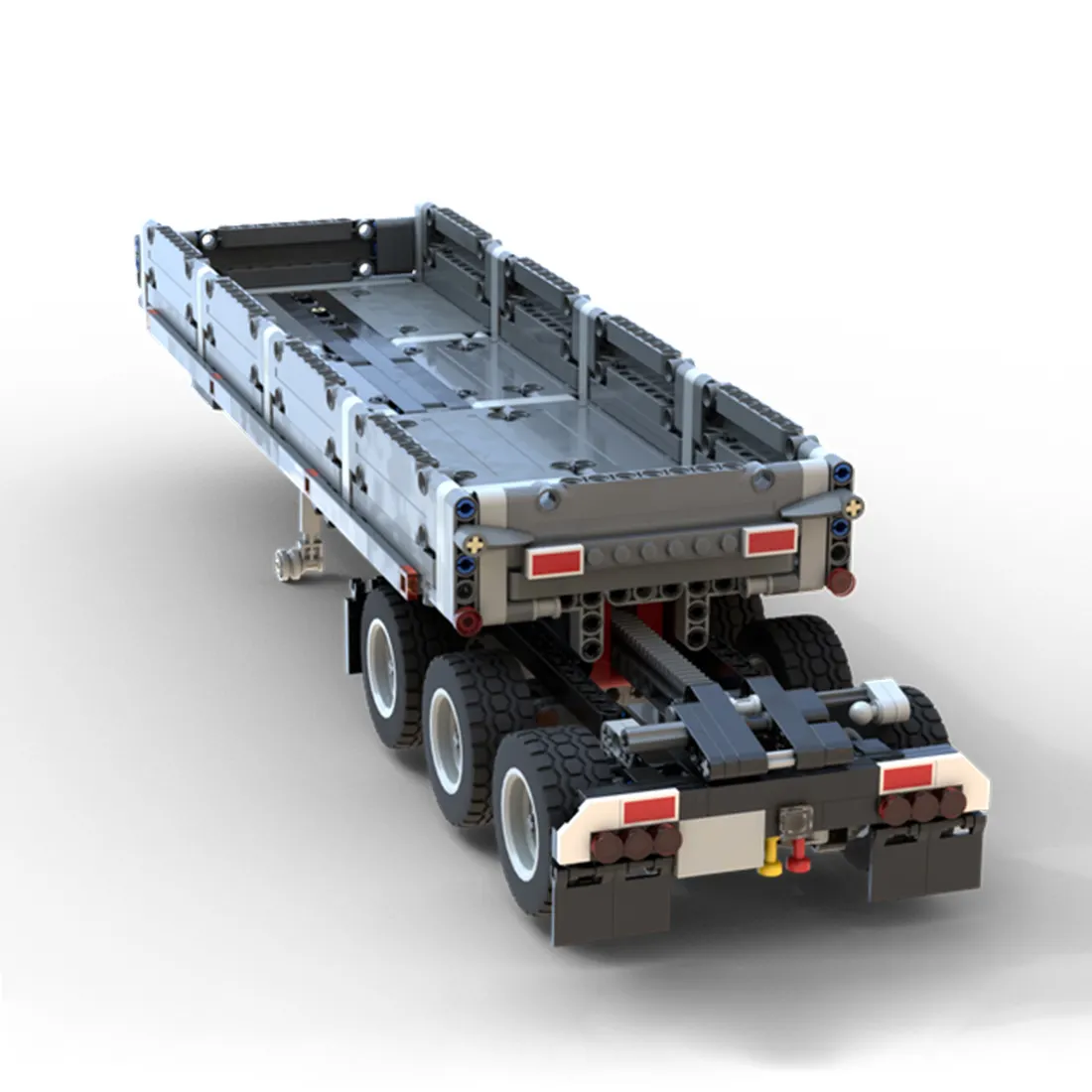 640Pcs Moc संशोधन किट ट्रक सिर legoing कलाओं मैक ट्रक 42078 के लिए विधानसभा ट्रेलर मॉडल शैक्षिक बच्चों के खिलौने
