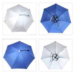 Foldable Sun Headwear Fishing Hiking Golf Beach Hat Head Hats Outdoor Sports Camping <b>Umbrella</b> - Product Image 6