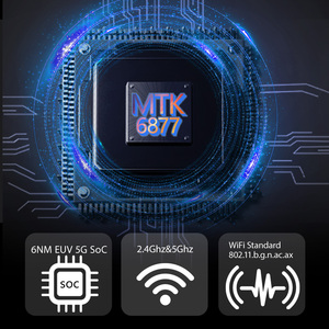 Routeur portable 5G LTE Karbor avec <span class=keywords><strong>carte</strong></span> SIM, routeur Wi-Fi de poche 2.4G+5G, point d'accès mobile portable avec eSIM - Product Image 3
