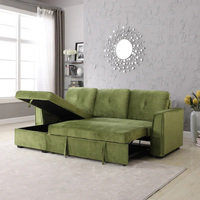Amarillo nórdico hecho en China Metal nuevo modelo oculto muestra venta barato espuma Mini barato sofá cama extraíble