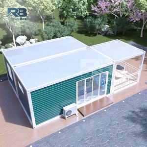 Luxuriöses 20-Fuß-Mobilheim, Flachpack, 2-3 Schlafzimmer, Holz-Fertigmodul, Büro, Hotel, Kabine, Tiny House, vorgefertigtes Containerhaus, Villa - Product Image 4