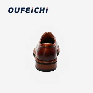 Zapatos mocasines de vestir informales de piel de cerdo con estilo de lujo de China para hombres