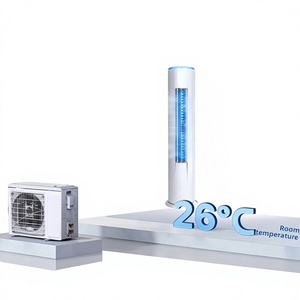 <span class=keywords><strong>Condizionatore</strong></span> d'Aria Verticale Cilindrico <span class=keywords><strong>Mitsubishi</strong></span> da 2 HP/3 HP, Inverter di Classe 1, Controllato Vocalmente, a Basso Consumo Energetico e Silenzioso - Product Image 1