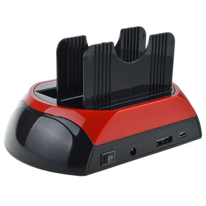 USB2.0 đa chức năng ổ cứng Dock 2.5/3.5 phổ IDE/SATA Đầu đọc thẻ Hub ổ cứng bao vây - Product Image 3