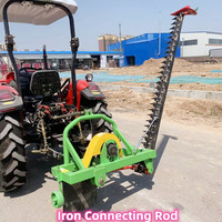 Vente directe usine : Faucheuse à barres oscillantes 3 points pour tracteur, machine de coupe d'herbe agricole, faucheuse à mouvement alternatif
