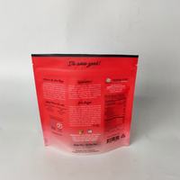 Sachets personnalisés étanches à fermeture éclair pour aliments acides, kimchi coréen, cornichons, avec valve d'air, 12oz 14oz