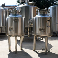Nouveau design Maison mini 100L équipement de brassage de bière artisanale petite brasserie projet