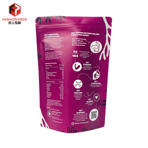 Low MOQ 500 Pcs Packaging <strong>Bag</strong> <strong>100</strong>% Organic Sea Moss Stand up Mylar <strong>Ziplock</strong> <strong>Bag</strong> 100g - Product Image 5