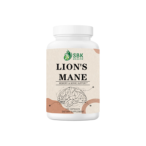 Cápsulas de Melena de León con Etiqueta Personalizada, Melena de León Apoya la Función Cognitiva del Cerebro y Refuerza el Sistema Nervioso Inmunológico - Product Image 1