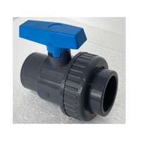 Échantillon GRATUIT Robinet à douille à bas prix 1/2 "-4" ANSI JIS DIN PN10 PVC Double True Union Ball Clapet anti-retour