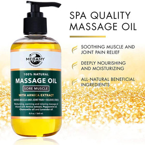 <span class=keywords><strong>Huile</strong></span> de massage corporelle hydratante anti-<span class=keywords><strong>cellulite</strong></span> pour relaxation musculaire endolorie 250ml de marque privée en vente de gros - Product Image 3