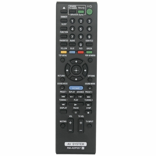 RM-ADP057 Replace Remote Control for Sony Player DV-E280 BDV-T28 BDV-E980 BDV-E880 BDV-T58 BDV-E580 1-489-438-11  DVD
