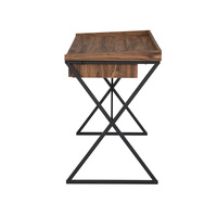 Bureau d'ordinateur simple en MDF avec design personnalisé, fabriqué en Chine