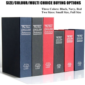 Shuaima Book-Shape Hidden Safe with Combination <strong>Lock</strong> for Cash &amp; Jewelry Real Paper Spine Steel Box Inside Book Shelves &amp; Hotels - Product Image 6