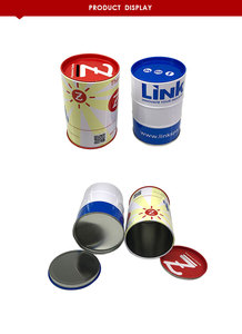 Sáng Tạo Euro Dollar Hình Ảnh Hộp 1PC Tinplate Xi Lanh Con Heo Đất Ngân Hàng Hộ Gia Đình Kim Loại Tiết Kiệm Tiền Hộp Trang Trí Nội Thất Tiền Hộp - Product Image 5