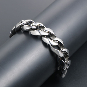 <b>Titanium</b> Steel Bracelet CE041 Unisex Weaving <b>Chain</b> Design Minimalist Punk Style Jewelry for Men Women Hip Hop Accessory - Product Image 4
