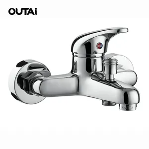 Cold and Hot <strong>Wall</strong> <strong>Mount</strong> Bathroom Bathtub Faucet Bath <strong>Shower</strong> <strong>Mixer</strong> <strong>Taps</strong> - Product Image 6