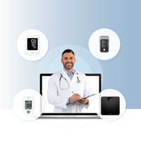 Tensiomètre de bras 4G Transtek, appareil de mesure de la pression artérielle cellulaire, sphygmomanomètre sans fil pour les solutions de télésanté RPM RTM CCM