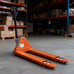 China levert handpalletvorken van 2 ton, kleine hydraulische handpallettruck heftruck - Product Image 2