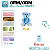 Jouets en peluche personnalisés à succès avec logo sur mesure, animaux en peluche mignons, ours en peluche pour Noël, certifiés CPC CE
