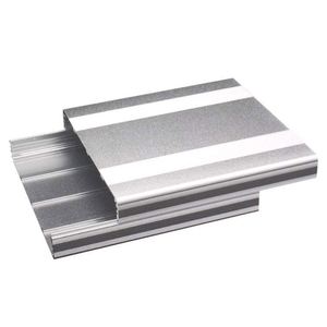 OEM Custom Length Heat Dissipation Electronic Box Powder Coating 6063 Aluminum Alloy Extrusion <b>Enclosure</b> IP54 Control Box PCB - Product Image 3