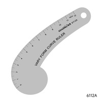 Règle de couture complète en métal, métrique et impériale, à angle droit, en acier inoxydable, règle pour trous de manchon, règle en plaque d'aluminium aérospatial