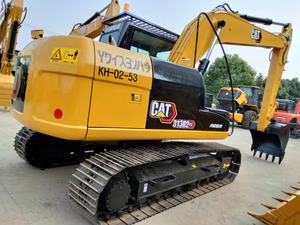 Mini-excavatrice Caterpillar 313D2GC d'occasion, d'origine japonaise, avec godet de 1,3 m, moteur, pompe, 13 tonnes, 2023, 125 kW, faible prix, poids en marche. - Product Image 4