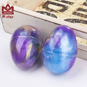 Kit de Slime con Forma de Huevo de Galaxia - Arcilla y Plástico para Manualidades, Juguete Suave para Niños, Ecológico, Alivia el Estrés - Product Image 2