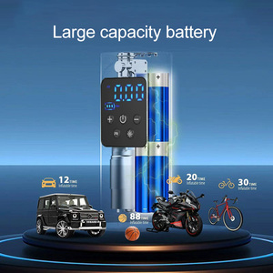 12V bơm không khí di động cho lốp xe ô tô bơm hơi bơm điện xe lốp inflator - Product Image 5