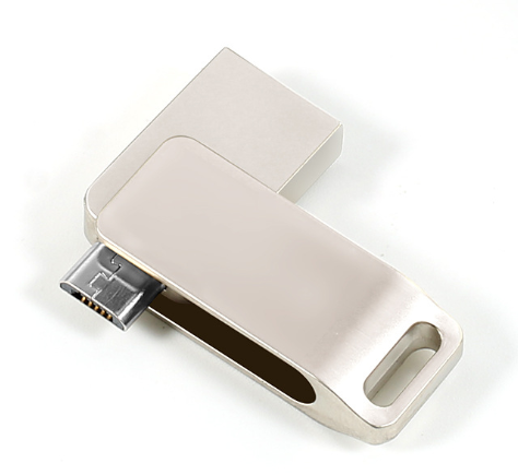 Metal Mini OTG USB Flash Drive 3.0 16GB 32GB 64GB Type-C U Disk for Android Phone Dual Port Memory Stick Pen Drive