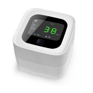 เครื่องตรวจวัดคุณภาพอากาศอัจฉริยะ 6 in 1 ยี่ห้อ Tuya Wifi ตรวจจับ PM 2.5, VOC, HCHO, CO2, อุณหภูมิ และความชื้น - Product Image 3