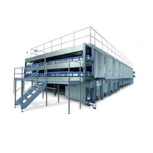 Pasteurisateur tunnel multi-étages à alimentation directe usine pour le chauffage, la maintien au chaud et le refroidissement des boissons, disponible à la vente - Product Image 5