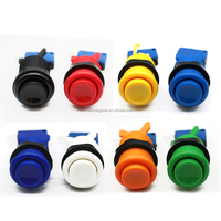 Kit de jeu d'arcade de style américain pour PC Raspberry Pi poussoir à pièces, avec manette USB zéro délai, boutons Happ
