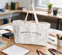 Sac fourre-tout en toile de coton personnalisé avec logo, sac de plage et de shopping écologique et bio de grande capacité pour mariage et protection contre la poussière