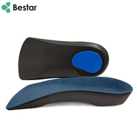 Semelles orthopédiques 3/4 en EVA personnalisées pour le soutien des pieds, confort sportif, avec talonnette et soutien de la voûte plantaire