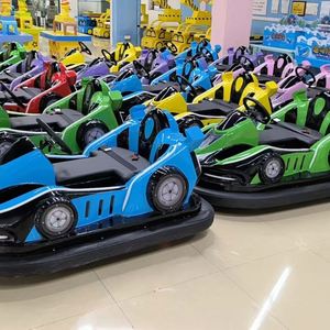 Kids Electric Bumper Car Amusement Park Ride LED Light Drift Toy Vehicle <b>Remote</b> <b>Control</b> Kart Metal for Sale - Product Image 1
