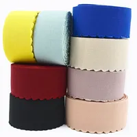 EB218 Bande élastique en polyester de 40 mm pour vêtements, sangle extensible pour couture DIY, ruban élastique pour sous-vêtements, fournitures