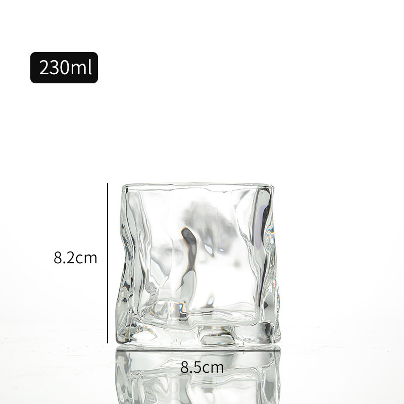 9oz Old Fashioned Whiskey Glasses set Tumbler Glasses