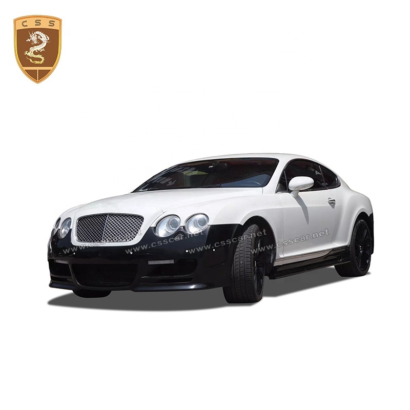 Para 2006-2011 Bentley GT. Estilo de fibra de vidrio Kits de cuerpo incluyendo faldas laterales trasero parachoques delantero