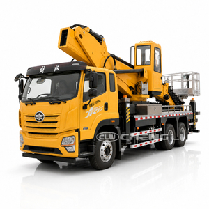 Camion nacelle élévatrice FAW 56m à bras articulé robuste avec plateforme de 400 kg - Product Image 6