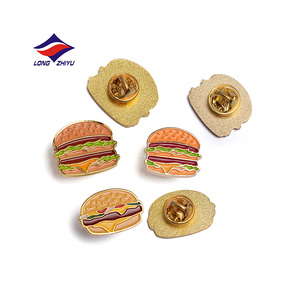 Pin de Esmalte Suave Longzhiyu, Broche con Logotipo de Empresa de Anime de Dibujos Animados, con Cierre de Mariposa, Insignias de Solapa de Metal Personalizadas - Product Image 4