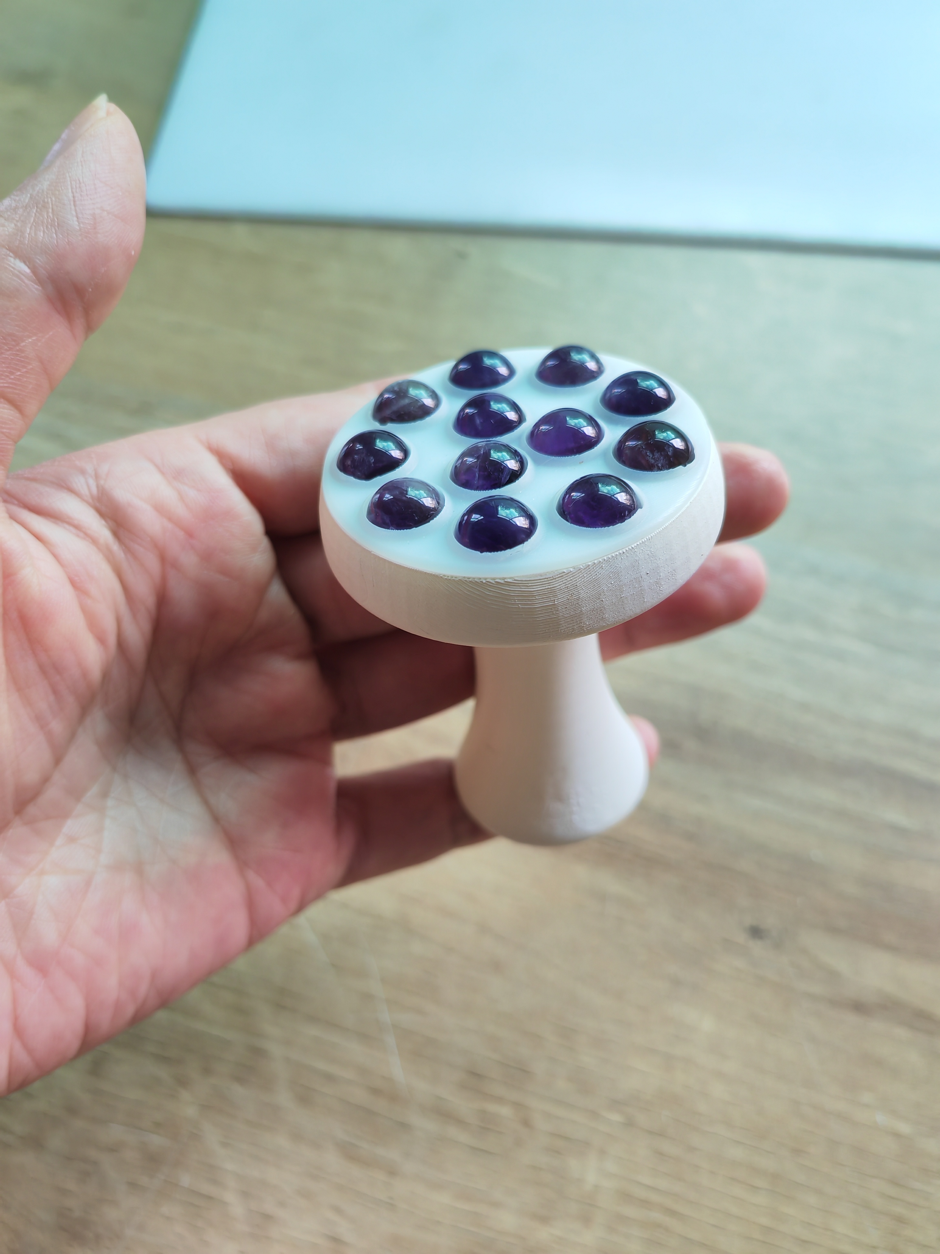 mushroom jade roller